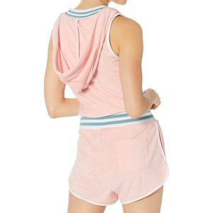 Champion Terry Cloth Romper Pink  sz Large